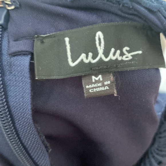 Lulus Lace Fitted Dress - Picture 3 of 3